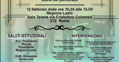 ROMA – CONVEGNO FORZE DI POLIZIA E FORZE ARMATE 12.02.2025